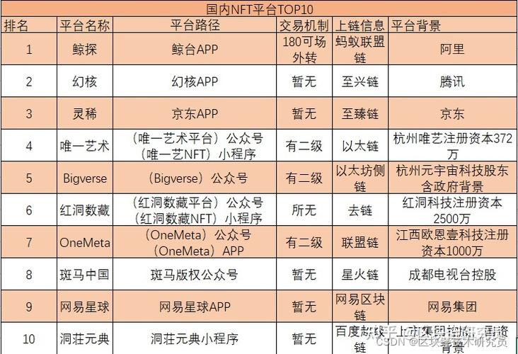 国内目前最大的nft交易平台的简单介绍