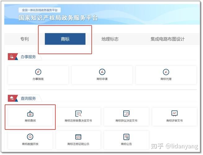 包含商标注册查询官网的词条
