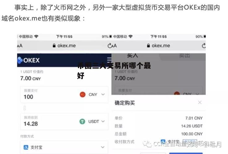 币圈三大交易所哪个最好,币圈三大交易所哪个最好用
