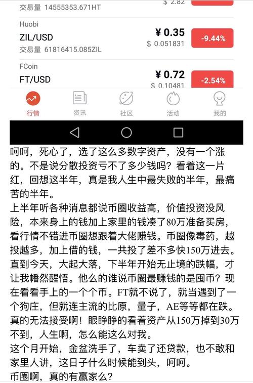 玩币圈合约暴富的人很多吧,币圈合约倾家荡产